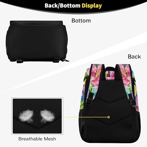 Tropical Pineapples Fruits Cooler Backpack Insulated Leak Proof Beach Cooler Bag Soft Lunch Picnic Hiking Camping Backpack Cooler - color: silver01