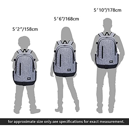 rickyh style School Backpack Travel Bag for Men & Women Lightweight College Back Pack with Laptop Compartmen - color: 01nhui