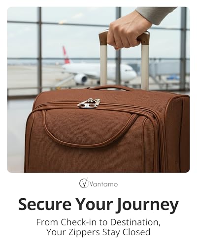Vantamo Premium 4 Zipper Clips Anti Theft for Backpack, Luggage & Purse, Pull Replacement Zipper Locks, Purse Clip for Travel - color: Silver