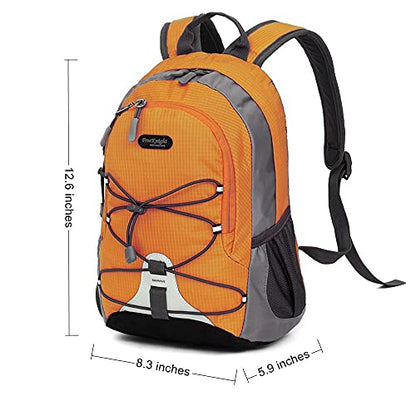 Bseash 10L Small Hiking Backpack for Kids Ages 3-6 Girls Boys Under 4 feet - color: Orange