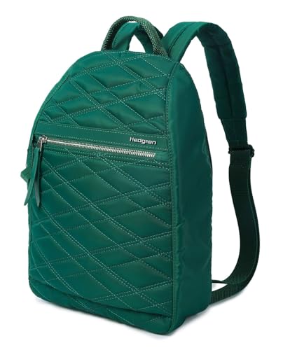 Hedgren Womens Vogue L Backpack Quilted Varsity Green, One Size - color: Quilted Varsity Green