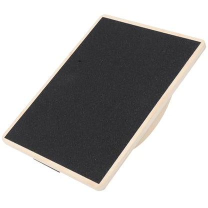 VALICLUD Solid Board Non-slip Wobble Trainer for Adults Sensory Coordination Fitness Exercise at Home Gym