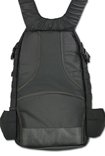 Lightning X Premium Tactical Medic Backpack w/Modular Pouches & Hydration Port (Stealth Black) Large - color: Stealth Black