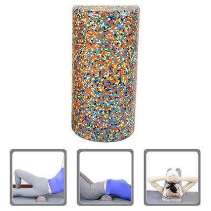 DOITOOL Semicircle Yoga Half Foam Roller 30x15cm for Muscle Massage and Physical Therapy Core Exercise Balance Trainer