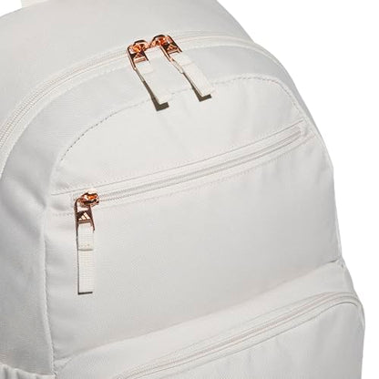 adidas Lineage Backpack for Laptop, School and Travel, 22L, Alumina Beige/Rose Gold, OSFA - color: Alumina Beige/Rose Gold