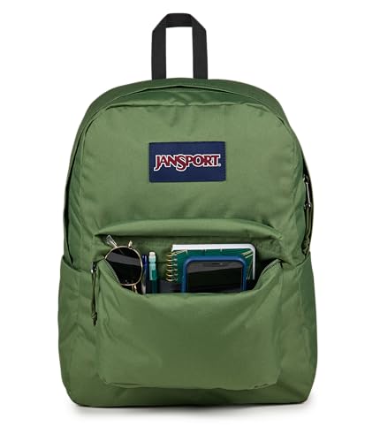 JanSport Superbreak Backpack - Durable, Lightweight Premium Backpack, Cargo Green - color: Cargo Green