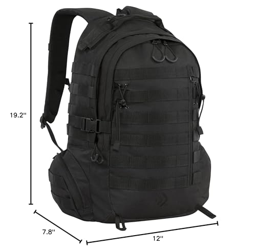 Outdoor Products Quest Day Pack (Grape Leaf) - color: Black