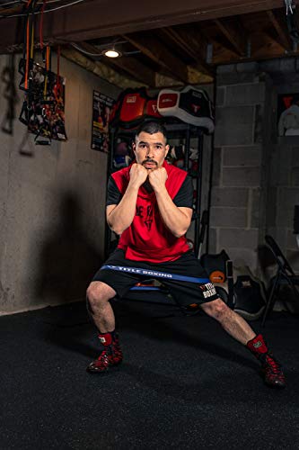 TITLE Boxing Power Stance Resistance Bands - Resistance Bands, Strength Training Equipment, Exercise Bands, Resistance Bands for Working Out, Workout Bands, Fitness Equipment, Resistance Band Set
