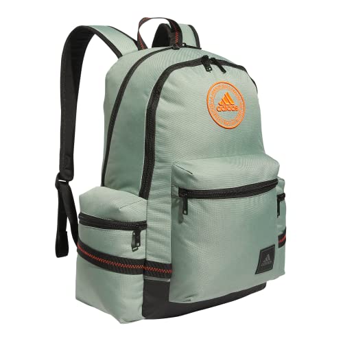 City Icon Backpack - color: Silver Green/Impact Orange