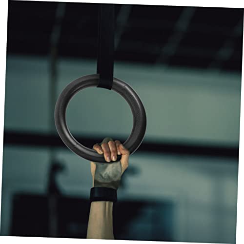 POPETPOP 2pcs Sturdy Fitness Ring Set Portable Cord Home Gym Equipment for Women Men Workout Ring