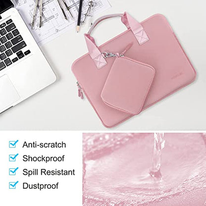 Hseok Laptop Sleeve 13.3 inch Case with Small Case, Compatible with MacBook Neo 14, MacBook Pro 14 M5/M4/M3/M2/M1, XPS 14 and Most 13.3 inch Notebooks, Neoprene Computer Handbag,P01K01 - color: P01k01, size: 13.3"