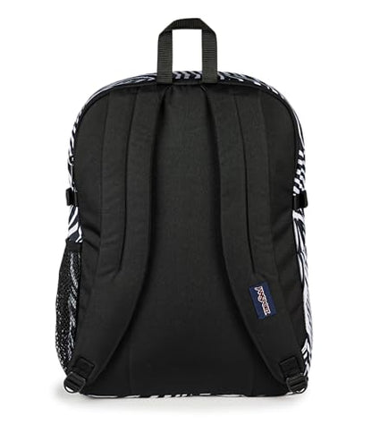 JanSport Main Campus Backpack - Travel or Work Backpack with 15-Inch Laptop Sleeve and Dual Water Bottle Pockets, Surreal Swirlies - color: Surreal Swirlies