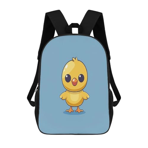 Travel Laptop Backpack Slim Durable Lightweight Back Pack Cute A Yellow Chicken Small Backpack For Women Men - color: A Yellow Chicken