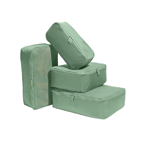 Away Insider Packing Cubes Set of 4 – Lightweight Travel Organizers for Luggage, Suitcases & Carry-On Bags, Sea Green - color: Sea Green