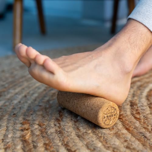 Mini Cork Roller – Natural Cork Foot & Ankle Massage Roller · Helps with Plantar Fasciitis, Foot Pain, Knots & Stiffness · Portable Trigger Point & Mobility Tool