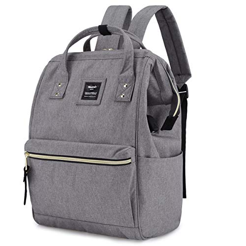 Himawari Laptop Backpack Travel Backpack With USB Charging Port Large Diaper Bag Doctor Bag School Backpack for Women&Men (9001-Gray) - color: 9001-gray