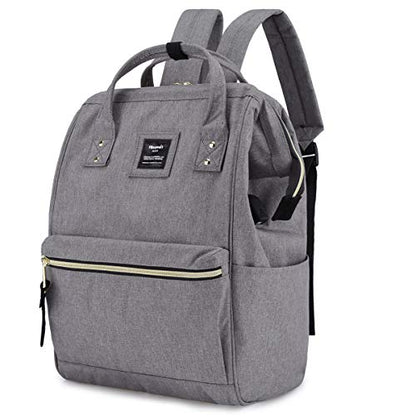 Himawari Laptop Backpack Travel Backpack With USB Charging Port Large Diaper Bag Doctor Bag School Backpack for Women&Men (9001-Gray) - color: 9001-gray