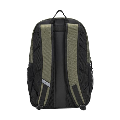 PUMA Evercat Contender 3.0 Backpack, Green, OS - color: Green Moss, style: Contender Backpack With Laptop Sleeve, Item Organizer & Media Pocket