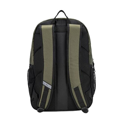 PUMA Evercat Contender 3.0 Backpack, Green, OS - color: Green Moss, style: Contender Backpack With Laptop Sleeve, Item Organizer & Media Pocket