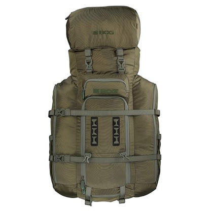 BOG Inception Backpack Frame and Helix Pack with Lightweight Design, YKK Zippers, Durable Build for Hunting, Backpacking - style: Helix 6000 (Pack)