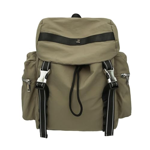 Casual Backpack Women Men Daypack Lightweight Rucksack Waterproof Backpack for Hiking Travel Daily Use Army Green - color: Army Green