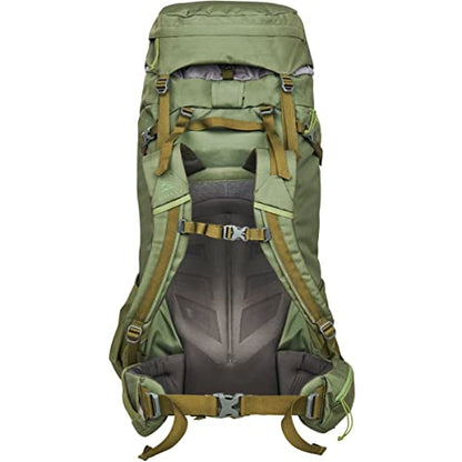 Kelty Asher Backpack, Daypack to Multi-Day Backpacking Capacity, Hiking, Lightweight Travel Pack, Internal Frame (85L Beluga) - color: Beluga/Stormy Blue, size: 85L