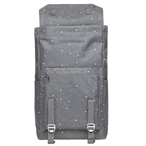 KAUKKO Casual Daypacks&multipurpose backpacks，Outdoor Backpack,Travel Casual Rucksack，Laptop Backpack Fits 15" - color: 14-greydot