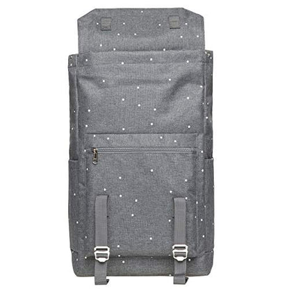 KAUKKO Casual Daypacks&multipurpose backpacks，Outdoor Backpack,Travel Casual Rucksack，Laptop Backpack Fits 15" - color: 14-greydot