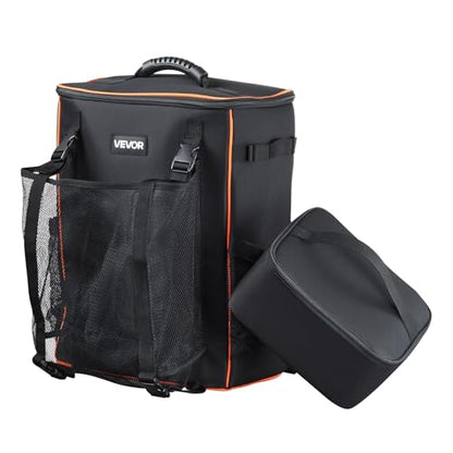 VEVOR Welding Backpack, 35.6L Welder Backpack for Tools and Helmet, 600D Polyester Extreme Gear Pack with Helmet Catch Bag, Multi-Purpose Gear Storage Bag for Welding, Outdoor Camping, Mountaineering - style: 600D Polyester-2