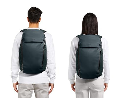 Bellroy Venture Travel Pack (26 liter carry on travel backpack, with laptop sleeve, RFID protection and bonus 15 liter tote bag) - DeepOcean - color: Deepocean