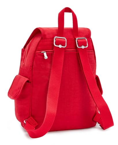 Kipling Women's City Pack S Backpacks, Red Rouge, 27x33.5x19 Centimeters (B x H x T) - color: Red Rouge, size: 27x33.5x19 centimeters (B x H x T)