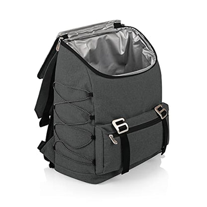 Picnic TIME OTG Traverse Backpack Cooler, Soft Cooler Backpack, Hiking Backpack, (Heathered Gray) - color: Heathered Gray