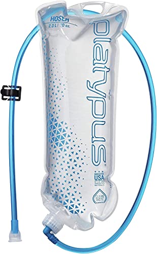 Platypus Hoser Hands-Free Hydration System Water Reservoir, 2-Liter, with Fast Flow Valve, one color - size: 2.0-Liter