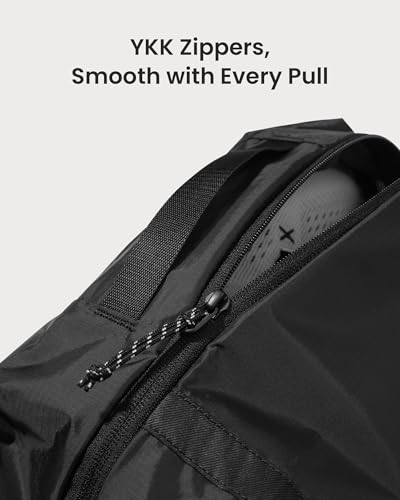 tomtoc Shoe Bag for Travel Packing Storage Gym, Odor-Resistant Travel Packing Organizer Pouch for Backpack Luggage Suitcase, Travel Essentials Fits up to US Men’s 10/ Women’s 11.5, M, 1-Pack - size: Shoe Bag-M