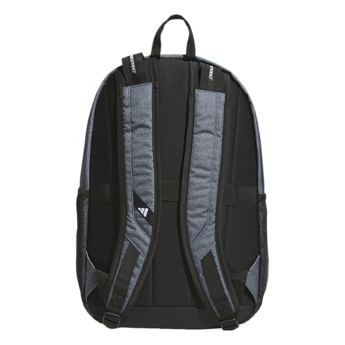 adidas Prime 7 Backpack for Laptop, School and Travel, 37L - color: Twill Onix Grey/Black
