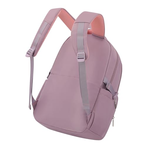 KBTYE Cute School Backpack for Women Men Casual Travel Laptop Backpack Aesthetic Lightweight College Bookbags for Kids(Purple) - color: Purple