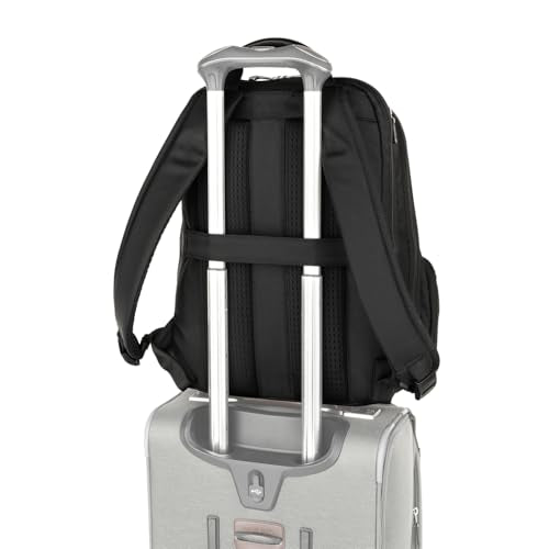 Travelpro Platinum Elite Business Laptop Travel Backpack, Fits up to 16 Inch Laptop, Water Resistant, Men and Women, Black - color: Black, size: 17.5 inches