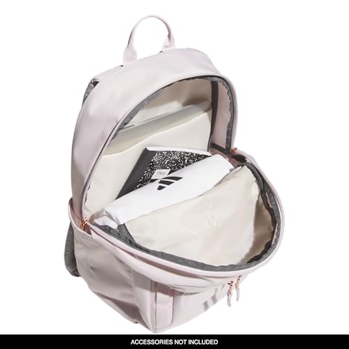 adidas Amplifier Backpack for Laptop, School and Gym, 28L, Distilled Pink/Dual Lilac Purple/Regular, OSFA - color: Distilled Pink/Dual Lilac Purple/Regular