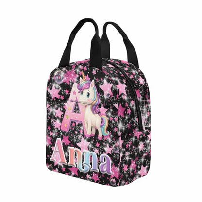 Personalized Backpacks For Girls Custom Backpack For Girls Back to School Customized Name Backpacks Custom Bookbag Set Gifts For Daughter, Granddaughter, Niece - color: A04