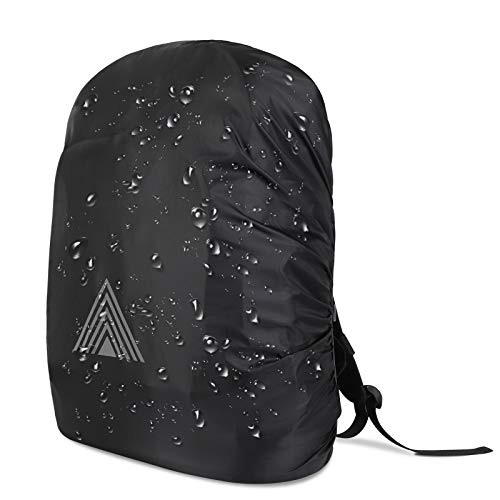 Waterproof Backpack Rain Cover(15-75L),Portable Anti Slip Rain Cover for Backpack,Cross Buckle Straps,Outdoor Anti-tear Backpack Raincover for Camping Hiking Biking Hunting Traveling