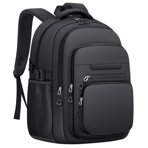PRAGARI Cute Backpack for School Girls Aesthetic Backpack Women College Bookbag Large Students Laptop Bag Travel Casual Daypack - color: Black
