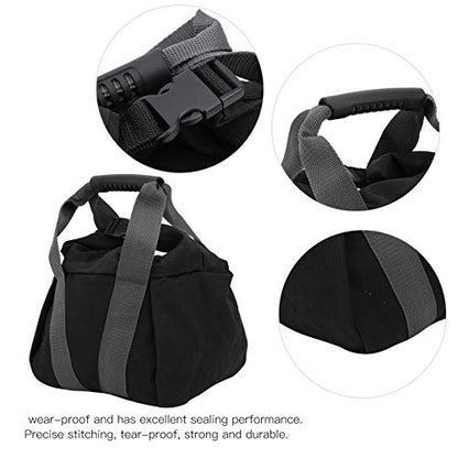 Canvas Weightlifting Training Sandbag, Fitness Sandbag with Comfortable Handle, Durable Tear - Resistant Filling Load Sandbag for Home Gym and Travel Workouts