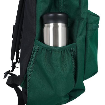 JanSport Cross Town Backpack 17" x 12.5" x 6" - Simple Bag for Everyone with 1 Main Compartment, Front Utility Pocket - Premium Class Accessories - Deep Juniper - color: Deep Juniper