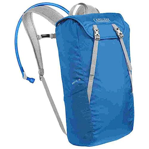 CamelBak Arete 18 Hydration Pack Backpack with 50oz Crux Reservoir, Ultralight Hiking Daypack - color: Indigo Bunting/Silver