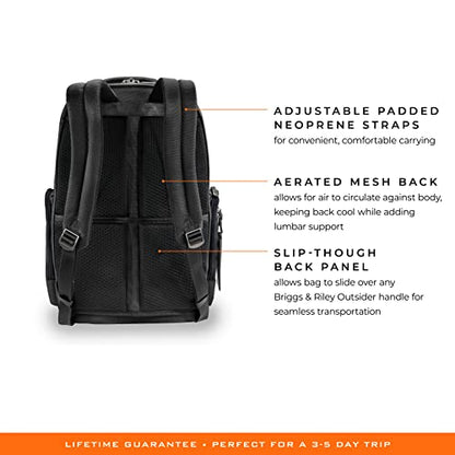 Briggs & Riley @Work Large Cargo Backpack, Black - color: Black, size: Large Cargo Backpack 1.0