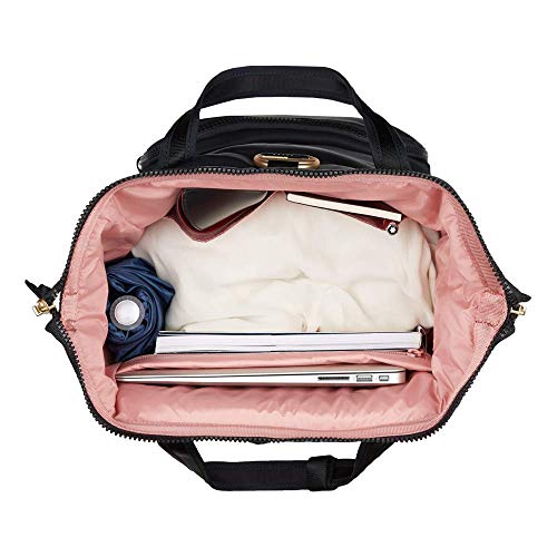 PacSafe Women's Citysafe CX 17L Anti Theft Backpack-Fits 16 inch Laptop, Black, One Size - color: Black
