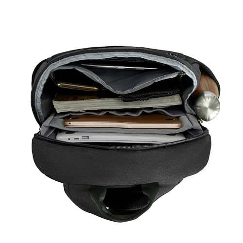 Travelon Anti-Theft Metro Backpack with RFID blocking pouch - color: Black