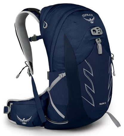 Osprey Talon 22L Men's Hiking Backpack with Hipbelt, Ceramic Blue, L/XL - color: Ceramic Blue, size: Large-X-Large