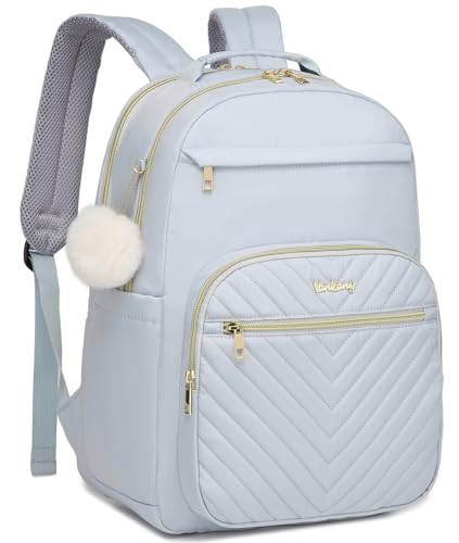 Laptop Backpack Women Bookbag, Teen Girls Backpack for Middle High School College Students, Teacher Work Bag Back Pack Travel, Blue - color: Blue, size: 15.6in