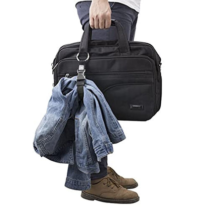 Add-A-Bag Luggage Strap Jacket Gripper, Luggage Straps Baggage Suitcase Belts Travel Accessories - Make Your Hands Free, Easy to Carry Your Extra Bags, (1x Black+1x Grey) - color: 1x Black+1x Grey